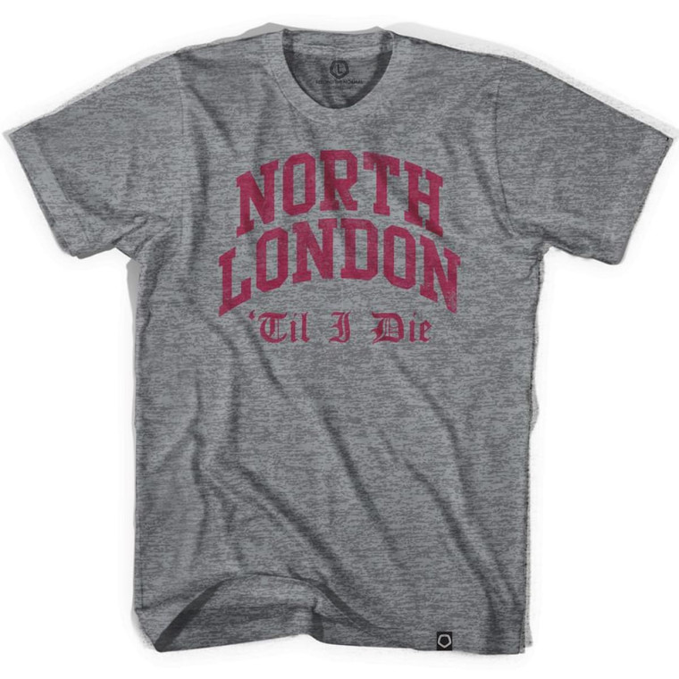 ARS North London Til I Die T-shirt - Heather Grey