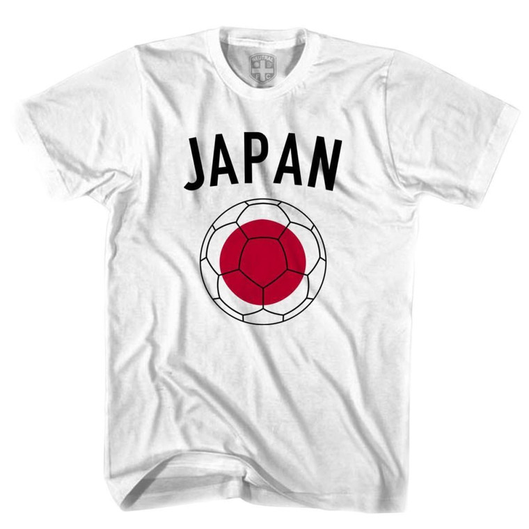 Japan Soccer Ball T-shirt - White