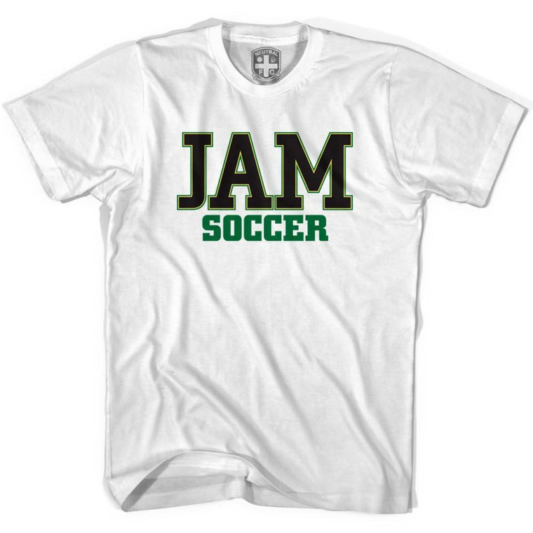 Jamaica JAM Soccer T-shirt - White