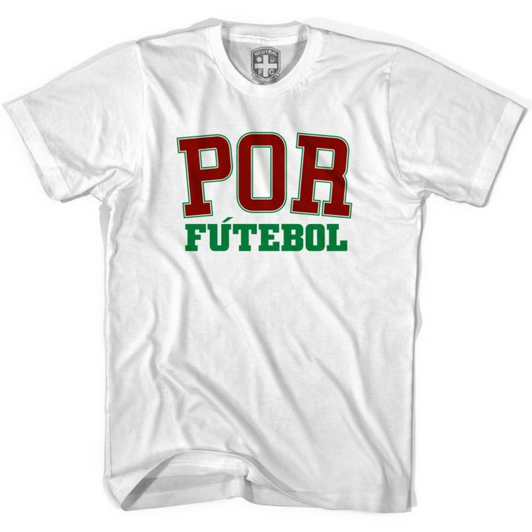 Portugal POR Soccer T-shirt - White