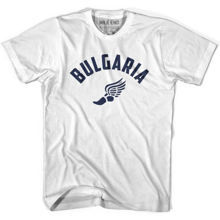 Bulgaria Running Winged Foot Track T-shirt - White