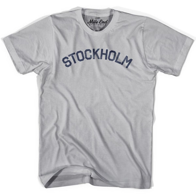 Stockholm Vintage T-shirt - Athletic Grey