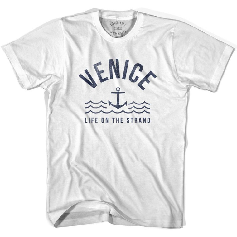 Venice Anchor Life on the Strand T-shirt - White