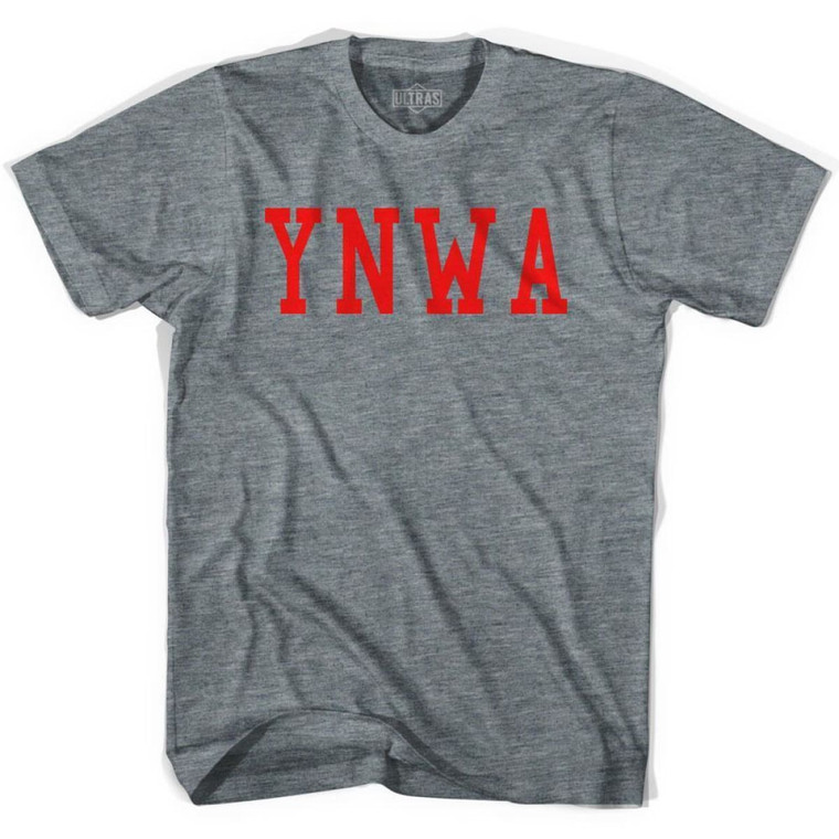 Liverpool  YNWA Soccer T-shirt-Adult - Athletic Grey