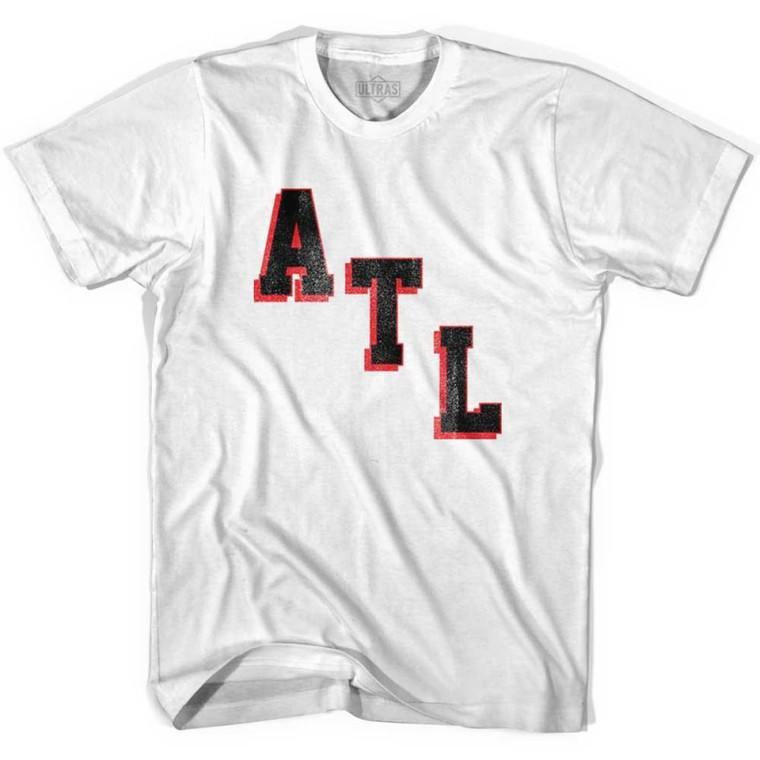 Atlanta ATL Miracle Ultras Soccer T-shirt-Adult-White