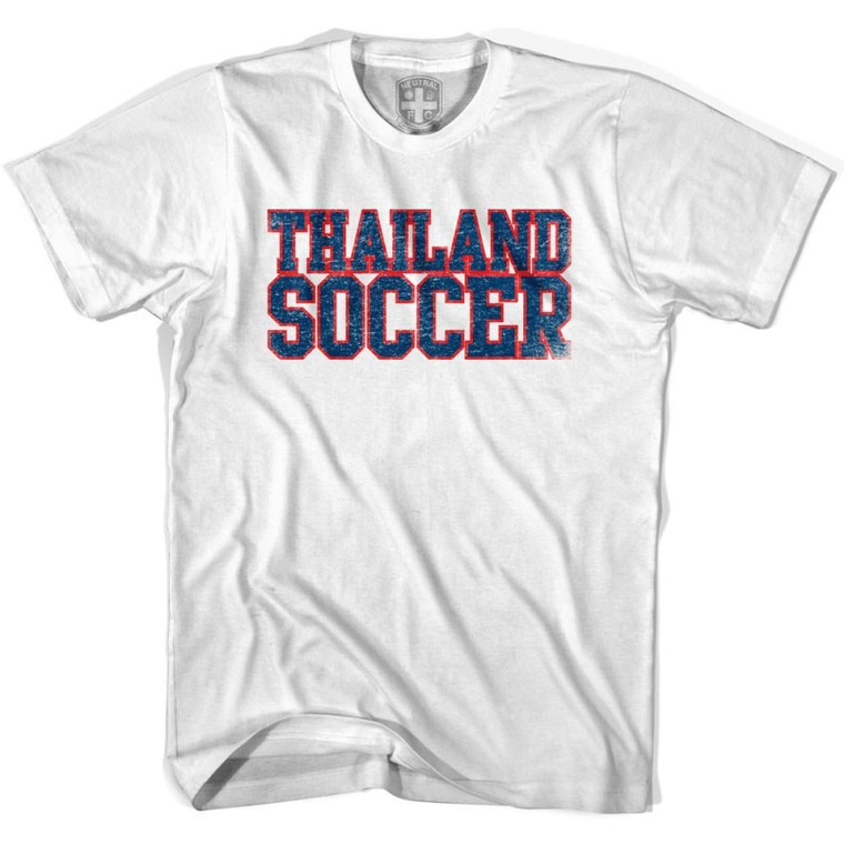 Thailand Soccer Nations World Cup T-shirt-Adult - White
