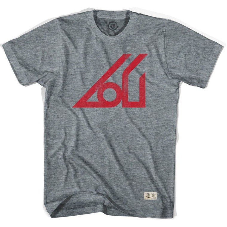 Atlanta Apollo Soccer T-shirt-Adult - Athletic Grey