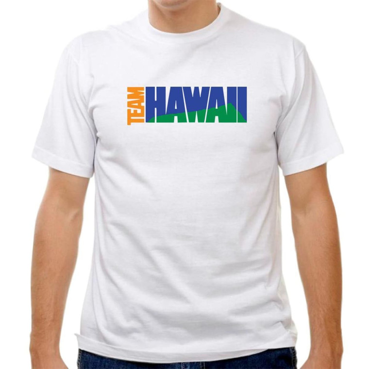 Team Hawaii T-shirt-Adult - White