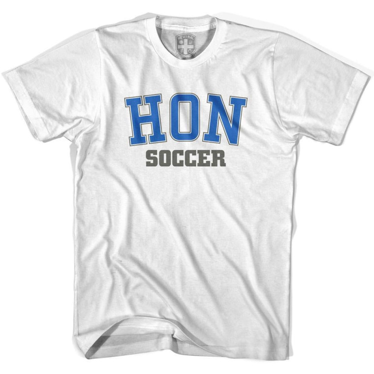 Honduras HON Soccer Country Code T-shirt-Adult - White