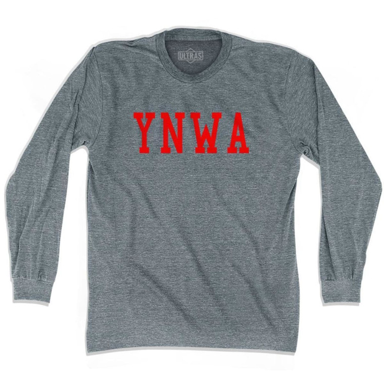 Liverpool YNWA Soccer Long Sleeve T-shirt - Athletic Grey