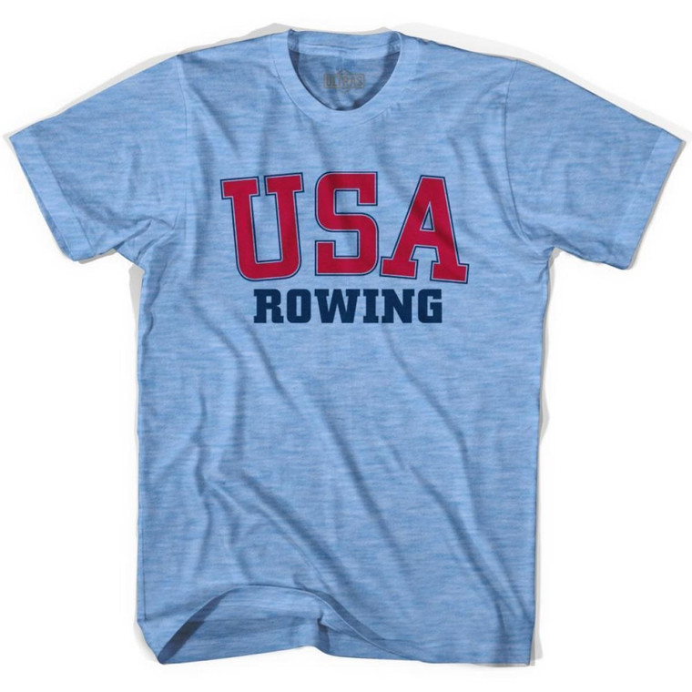 USA Rowing Ultras T-shirt - Athletic Blue