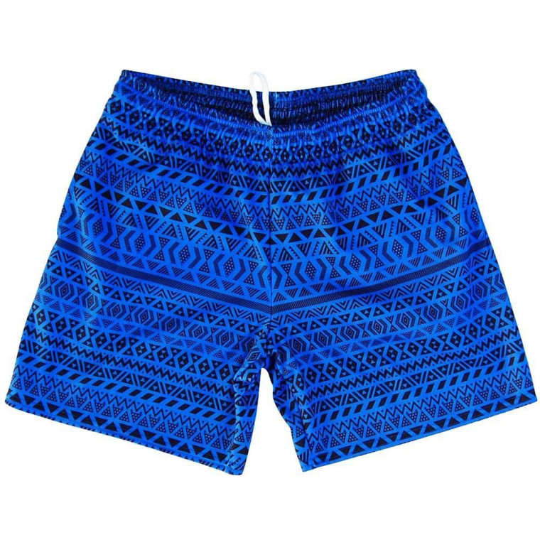 Maori Athletic Fleece Sweatshorts Made In USA - Cyan