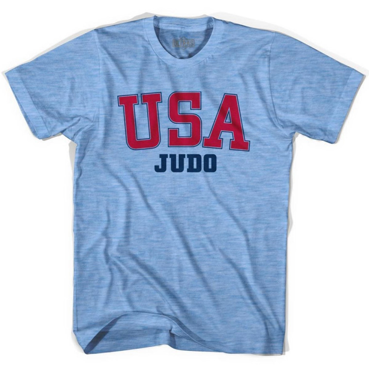 USA Judo Ultras T-shirt - Athletic Blue