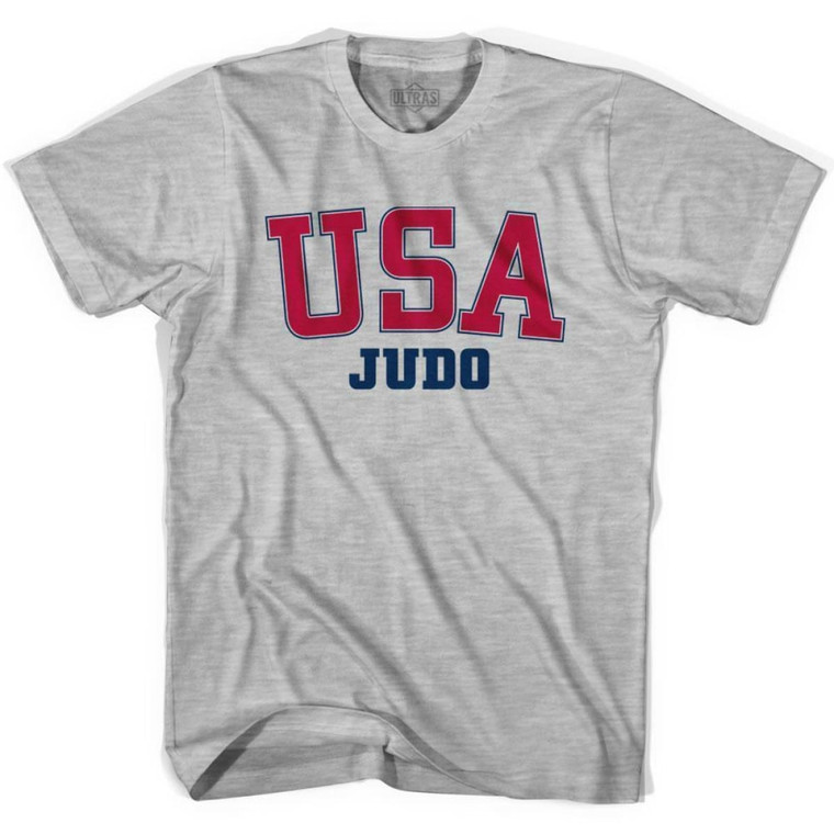 USA Judo Ultras T-shirt - Grey Heather