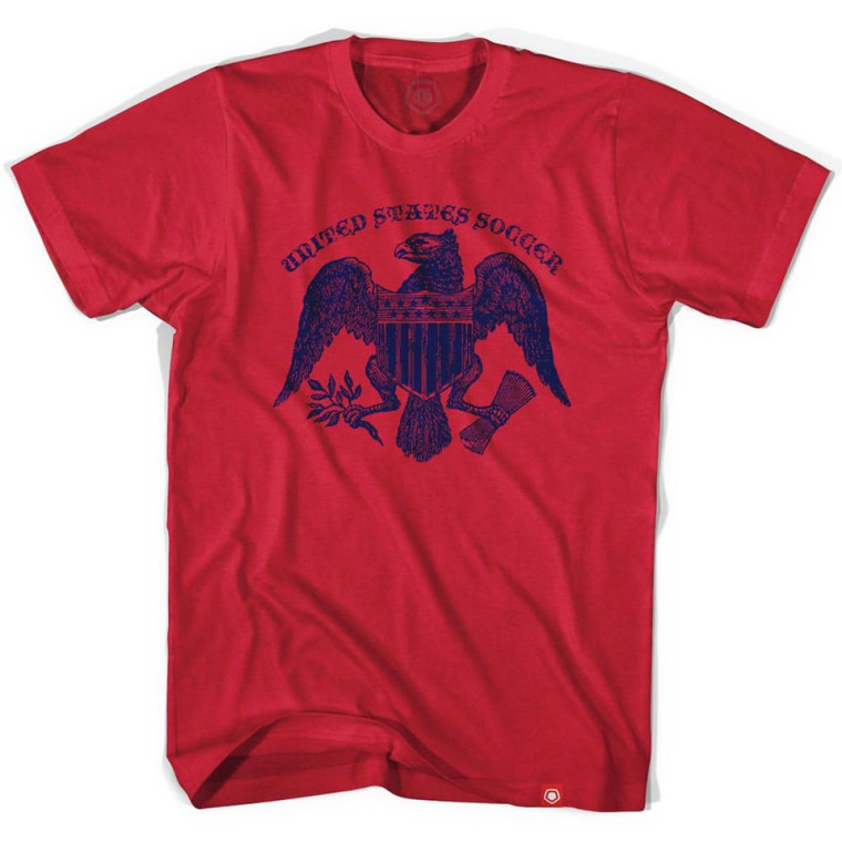 United States Soccer Eagle T-shirt - Heather Red