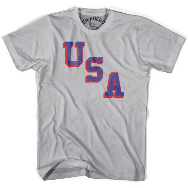 USA Miracle Cotton T-shirt - Cool Grey