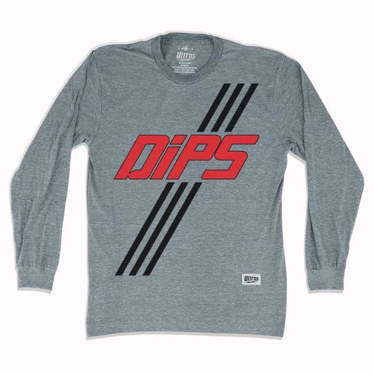 Washington DIPS Soccer Long Sleeve T-shirt - Athletic Grey