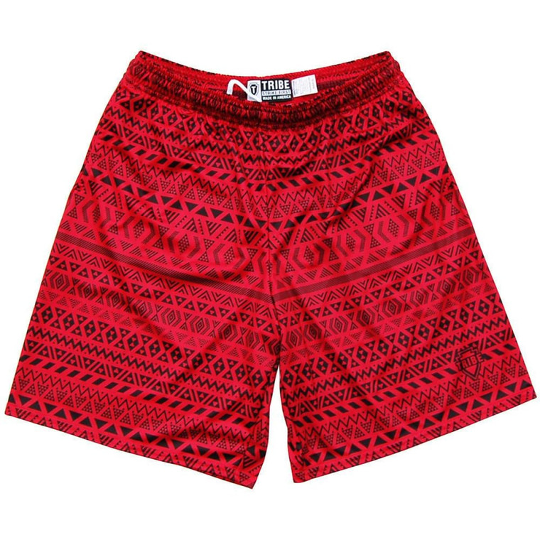 Maori Cardinal Lacrosse Shorts Made in USA - Cardinal