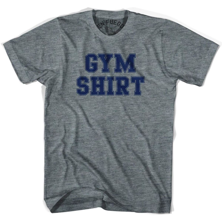 Gym Shirt T-shirt - Athletic Grey