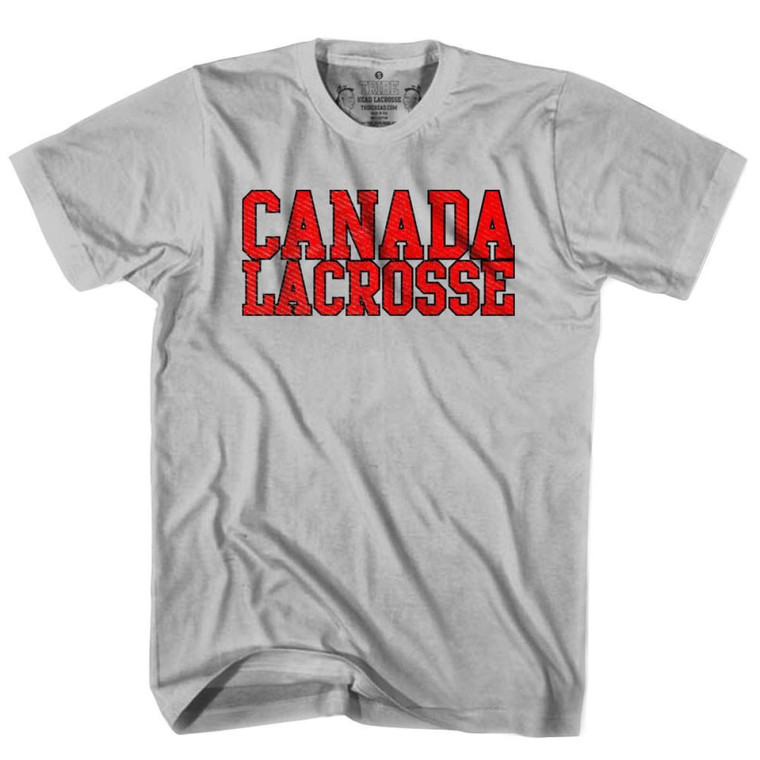 Canada Lacrosse Nation T-shirt - Cool Grey