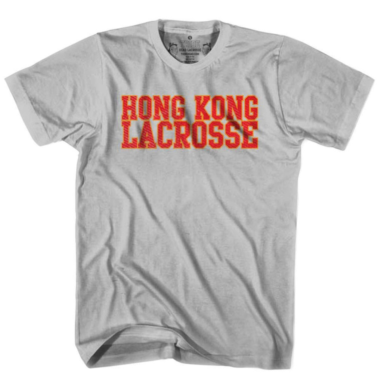 Hong Kong Lacrosse Nation T-shirt - Cool Grey