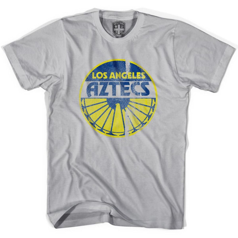 Los Angeles Aztecs Circle T-shirt - Cool Grey