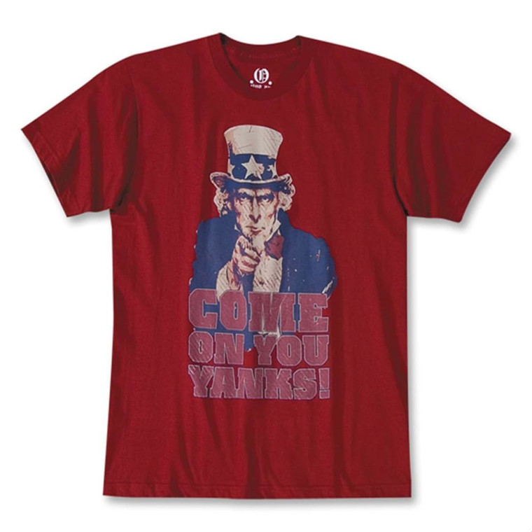 USA Soccer Come On You Yanks - Final Sale $9.99 - Dark Red