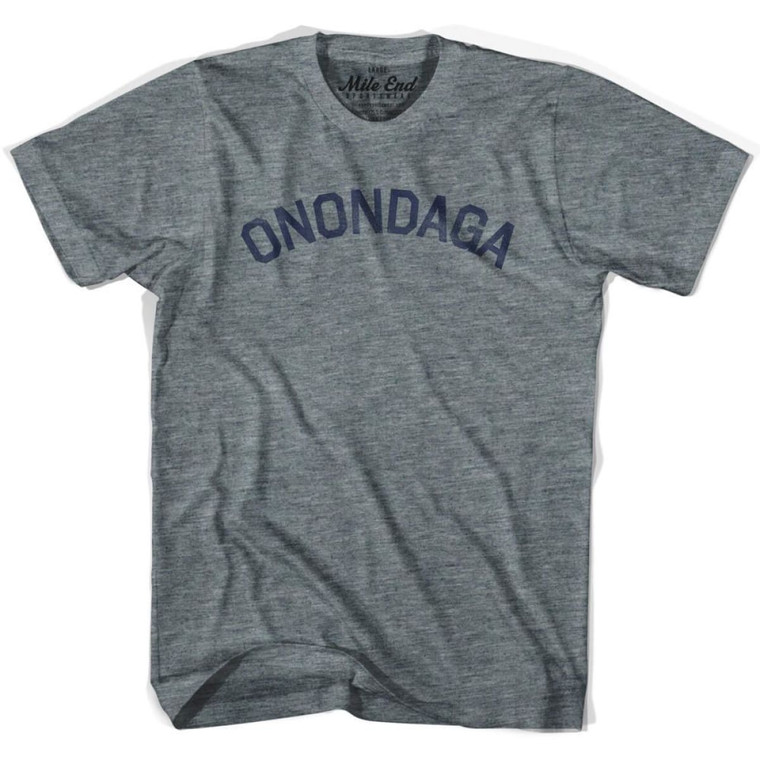 Onondaga Tribe Vintage T-shirt - Athletic Blue