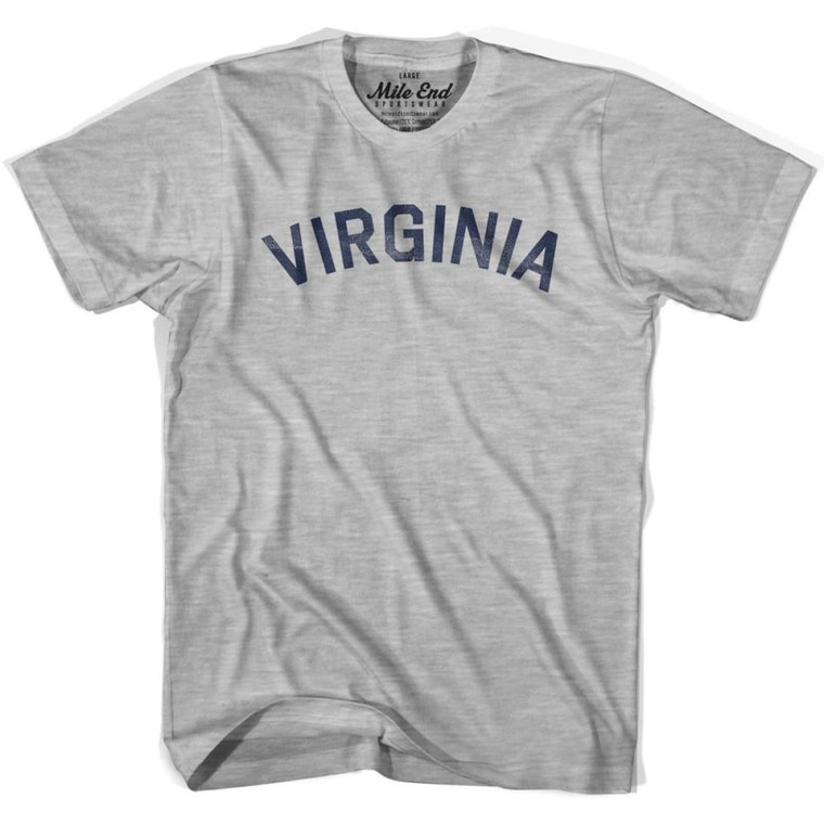 Virginia Union Vintage T-shirt - Grey Heather
