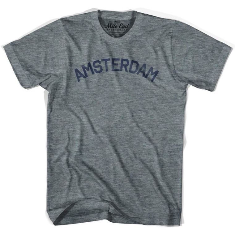 Amsterdam Vintage T-shirt - Athletic Blue
