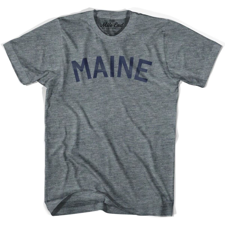 Maine Union Vintage T-shirt - Athletic Blue