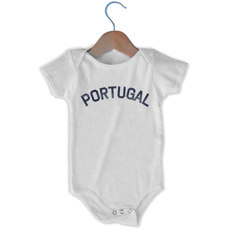 Portugal Infant One-piece - White