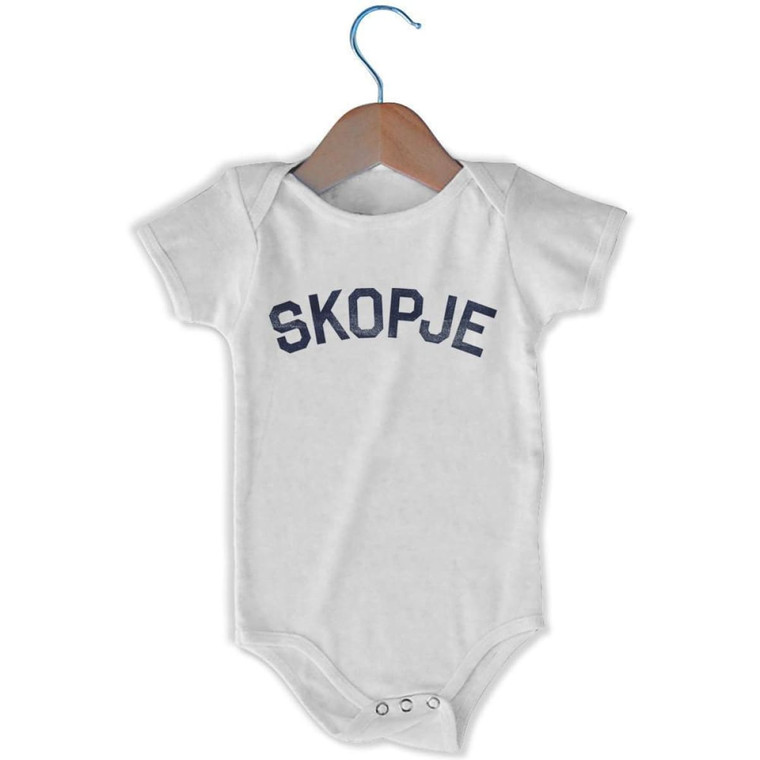 Skopje Infant One-piece - White