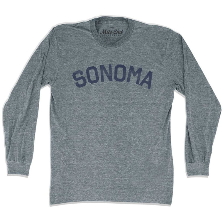 Sonoma Vintage Long Sleeve T-shirt - Athletic Grey