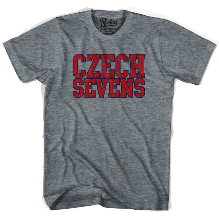 Czech Sevens Rugby T-shirt - Athletic Grey
