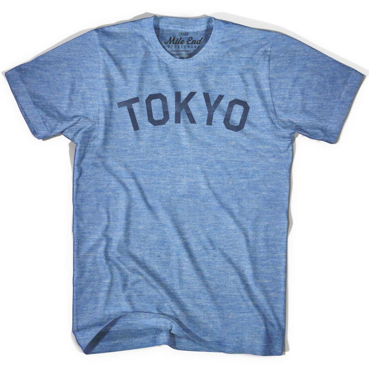 Tokyo Vintage T-shirt - Athletic Blue
