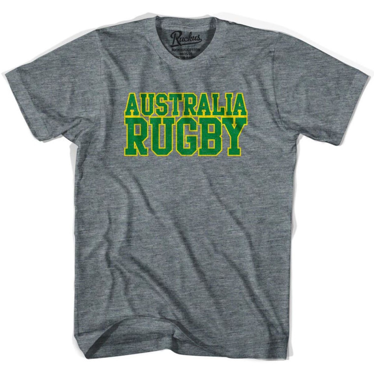 Australia Rugby Nations T-shirt - Athletic Grey