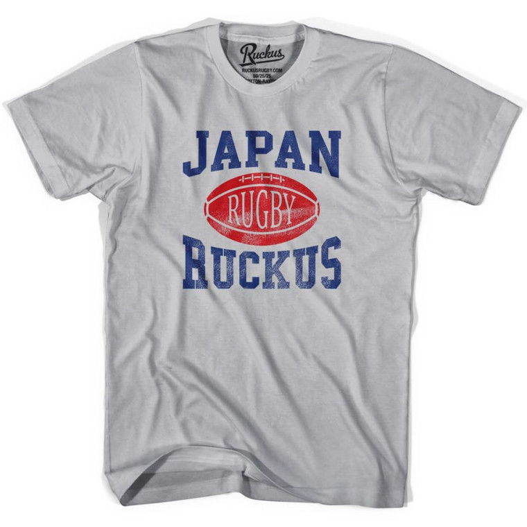 Japan Ruckus Rugby T-shirt - Cool Grey