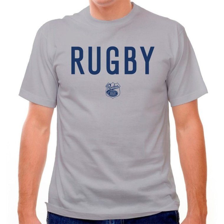 Rugby T-shirt - Cool Grey