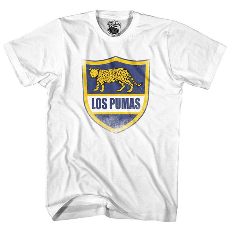 Argentina Los Pumas Crest Ruckus Rugby T-shirt - White