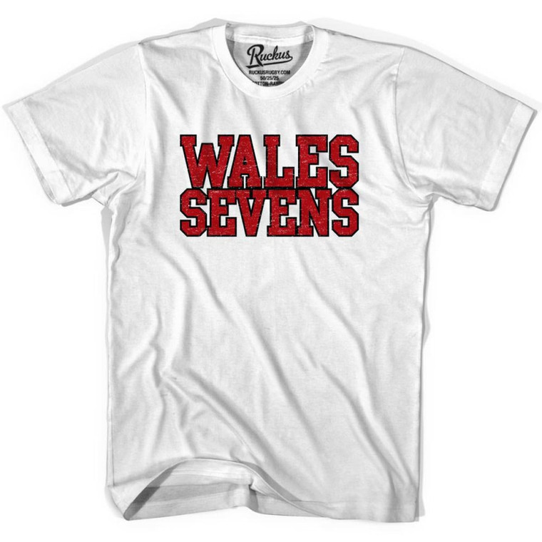 Wales Seven Rugby Rugby Nations T-shirt - Cool Grey