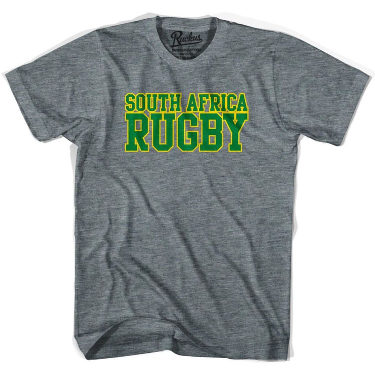South Africa Rugby Nations T-shirt - Athletic Grey