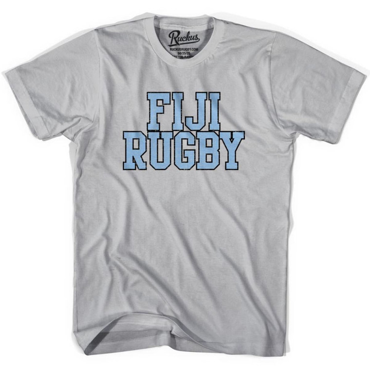 Fiji Island Rugby Nations T-shirt - Cool Grey