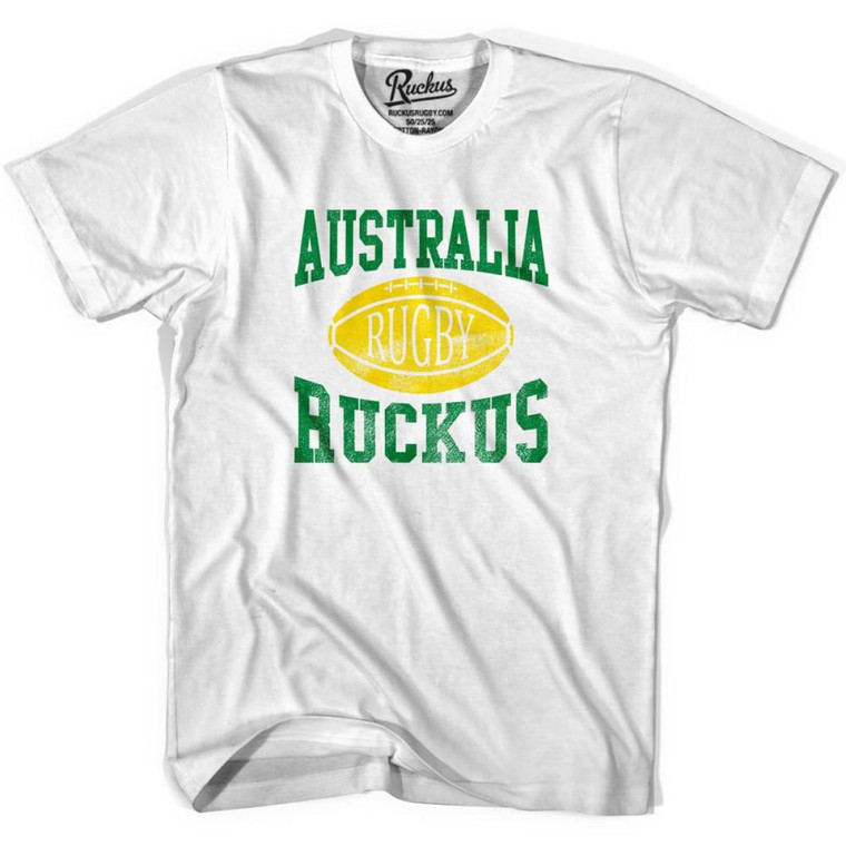 Australia Ruckus Rugby T-shirt - Cool Grey