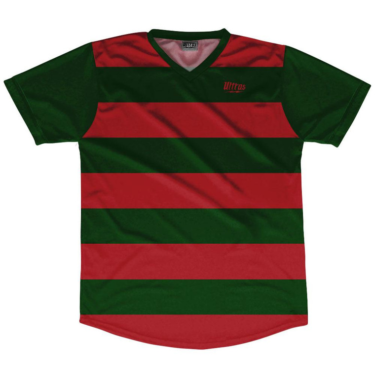 Elm Street Soccer Jersey Made In USA - Red Green