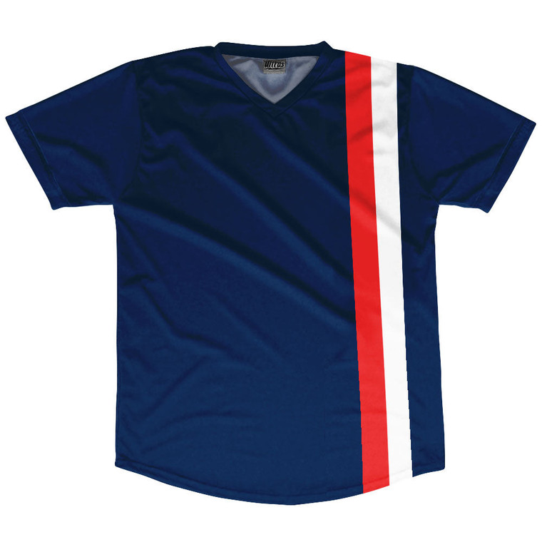 Allied Escape From Victory Movie Away #10 Soccer Navy Jersey - Blue