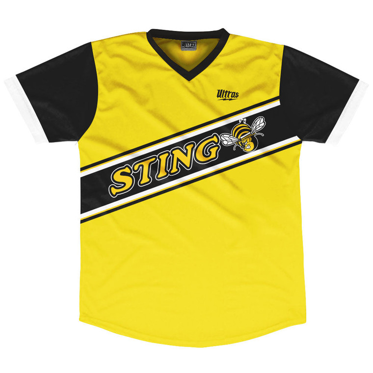 Chicago Sting Indoor Soccer Jersey Made In USA - Yellow