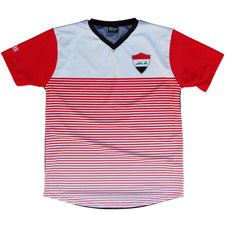 Iraq Rise Soccer Jersey Made In USA - Red