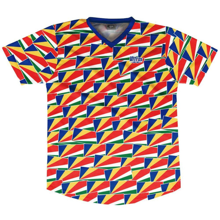Ultras Seychelles Party Flags Soccer Jersey Made In USA-Multi
