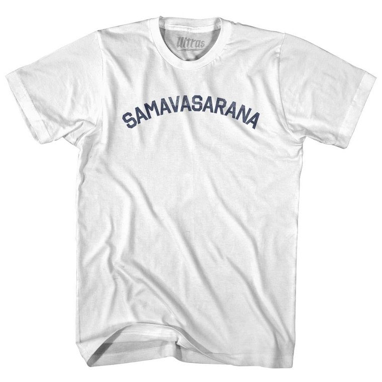 Samavasarana Youth Cotton T-Shirt - White